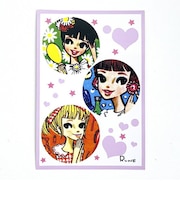 内藤ルネ おしゃれティーン ポストカード 文具