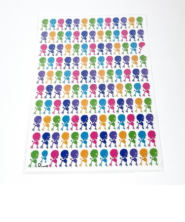 内藤ルネ プードル A4クリアファイル 文具 レトロ RUNE