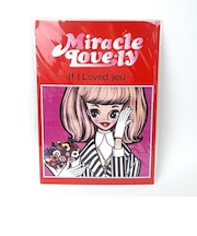 内藤ルネ ストライプ　フラワー B4ポスター インテリア レトロ RUNE