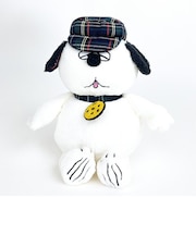 スヌーピー SNOOPY ぬいぐるみ S オラフ チェック インテリア 人形 マスコット