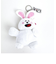 たべっ子どうぶつ うさぎ ぬいぐるみアクリルキーリング キーホルダー