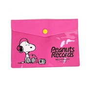 スヌーピー エンべローブケース ピンク 文具 日本製 SNOOPY