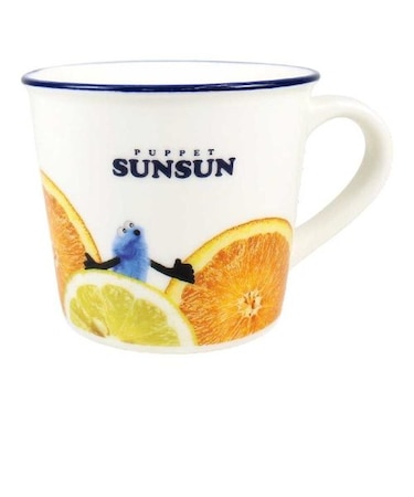 パペットスンスン カラーラインマグ(シトラス) キッチン コップ