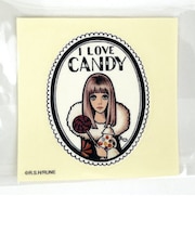 内藤ルネ ゴシックエンジェル 復刻シール 文具 RUNE