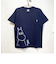 ムーミン ポケット Tシャツ (ネイビー) Mサイズ アパレル