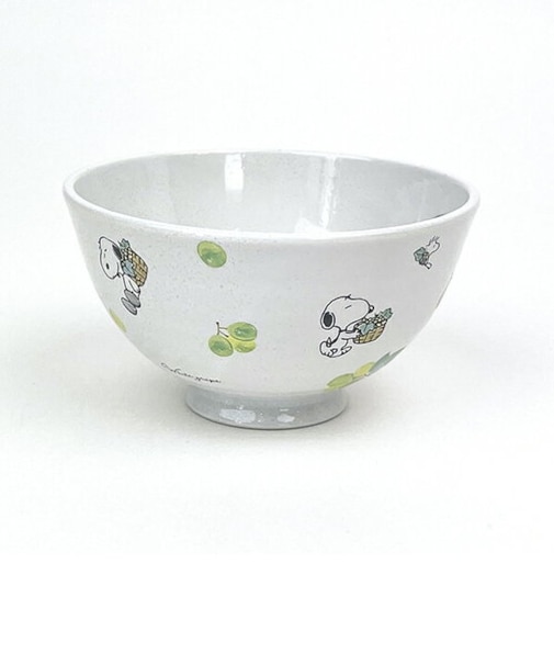 スヌーピー 超軽量茶碗(マスカット) 美濃焼 食器 SNOOPY 日本製