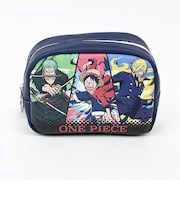 ワンピース スクエアポーチ ルフィー&ゾロ&サンジ 小物入れ 化粧品入れ