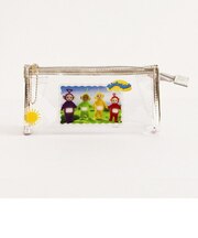 テレタビーズ チャーム付きペンポーチ(Silver) 文具