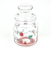 スヌーピー ストロベリー ガラスキャニスター キッチン FRUITS SERIES SNOOPY