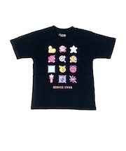 星のカービィ キッズ ドットアイコン Tシャツ(ブラック) 130cm アパレル 任天堂