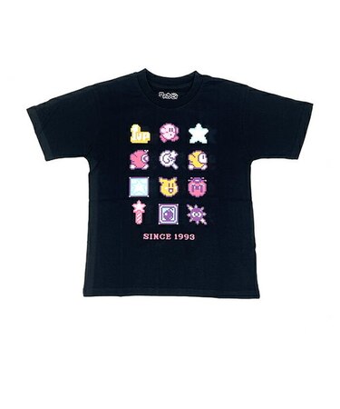 星のカービィ キッズ ドットアイコン Tシャツ(ブラック) 160cm アパレル 任天堂