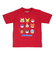 ポケットモンスター キッズ パルデアフェイス Tシャツ(レッド) 130cm アパレル ポケモン