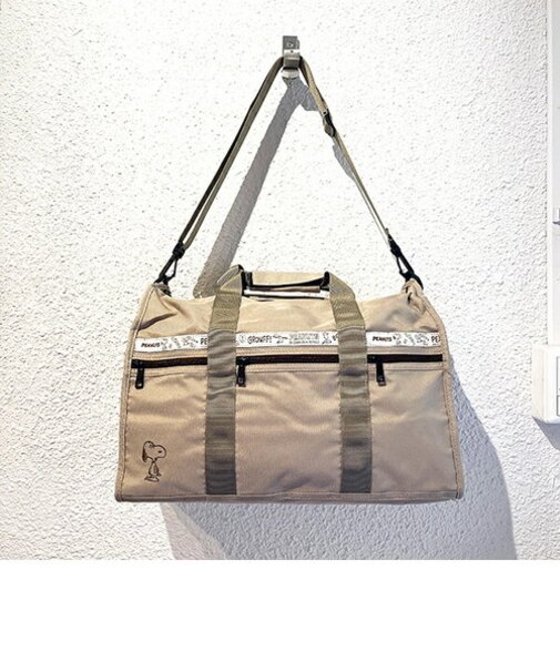 スヌーピー SNOOPY RE-PETボストン ベージュ バッグ 旅行 キッズ