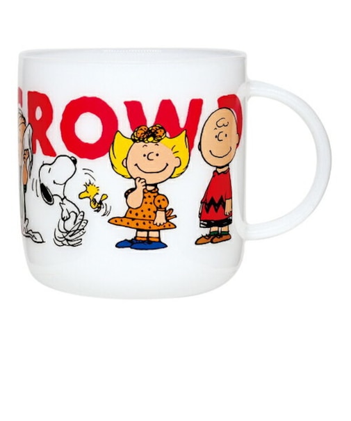 スヌーピー 耐熱ガラスマグ (フレンズ) コップ