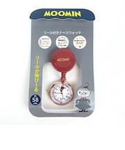 ムーミン リトルミィ ナースウォッチ 時計 パルスメーター 蓄光針 レッド