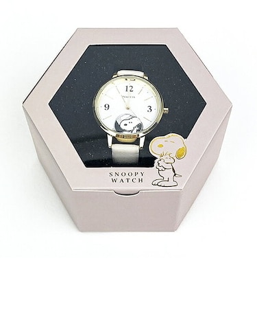 スヌーピー SNOOPY かくれんぼウォッチ 時計 腕時計  ホワイト