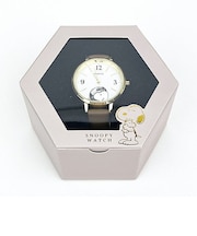 スヌーピー SNOOPY かくれんぼウォッチ 時計 腕時計  ブラウン