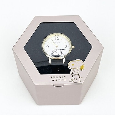 スヌーピー SNOOPY かくれんぼウォッチ 時計 腕時計  ブラック