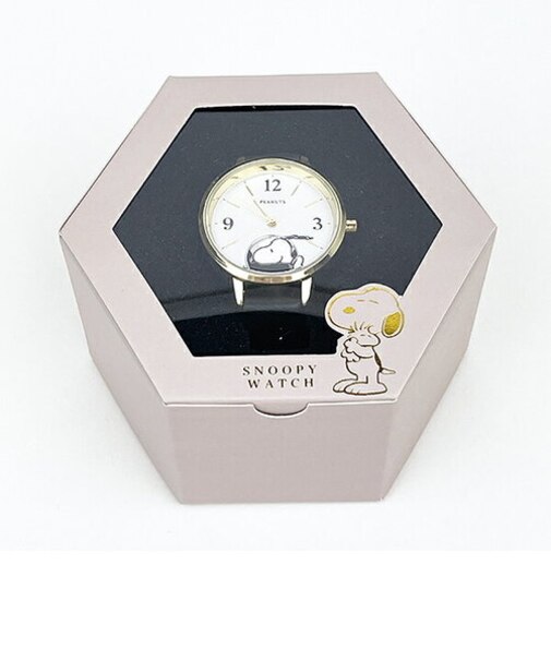 スヌーピー SNOOPY かくれんぼウォッチ 時計 腕時計  ブラック
