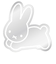 ミッフィー miffy うさぎ インテリアミラー