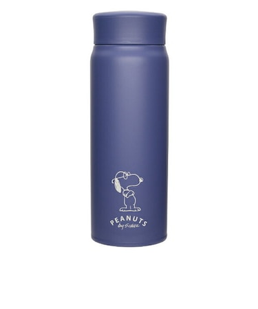 スヌーピー ステンレスボトル ネイビー ランチ 水筒