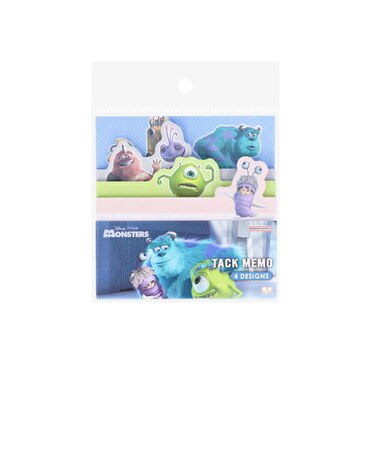 ディズニー ピクサー モンスターズインク ダイカットブロック付箋 文具 Disney 日本製
