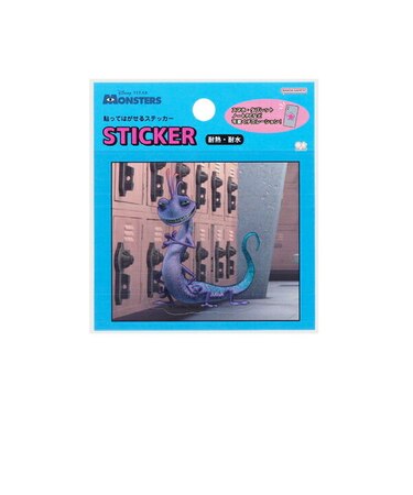 ディズニー ピクサー モンスターズインク 貼ってはがせるステッカー(D) 文具 Disney