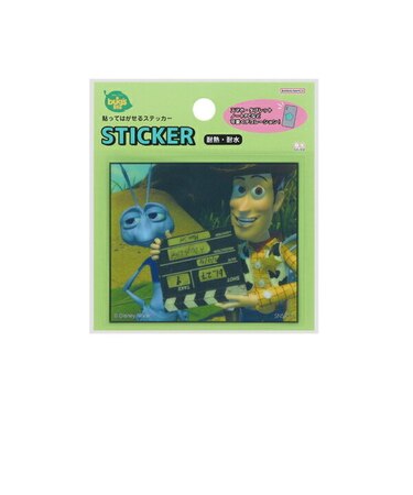ディズニー ピクサー バグズライフ 貼ってはがせるステッカー(A) 文具 Disney