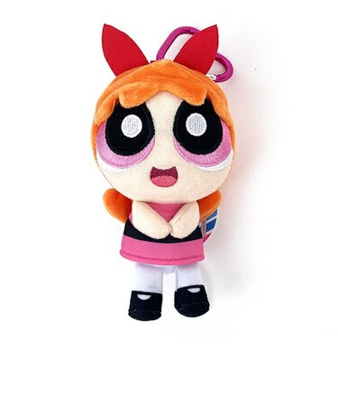 パワーパフガールズ ブロッサム カラビナ付きぷりぬいマスコット パワパフ