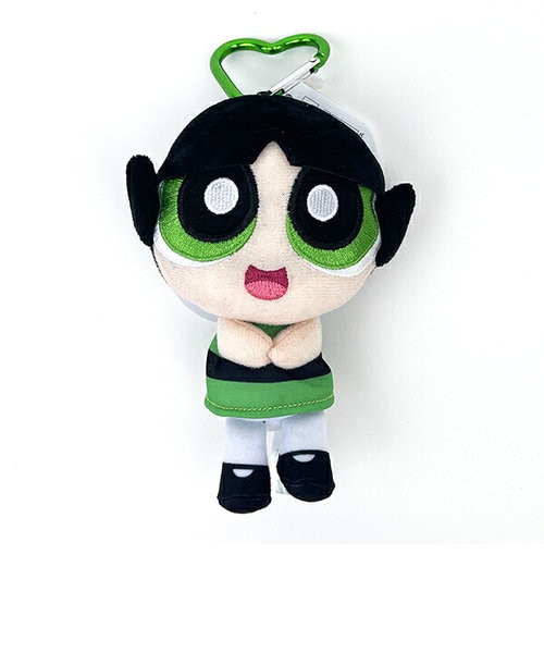 パワーパフガールズ バターカップ カラビナ付きぷりぬいマスコット