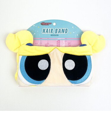 パワーパフガールズ ヘアバンド バブルス 洗顔 メイク