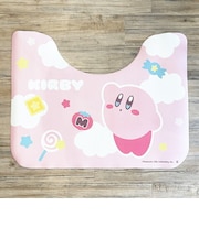 星のカービィ ふわふわお散歩 PVCトイレマット