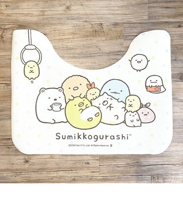 すみっコぐらし ほんわかタイム PVCトイレマット すみっこ