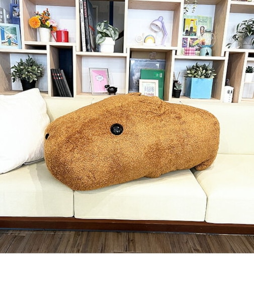 カピバラさん もふっと等身大 ぬいぐるみ ブラウン 特大