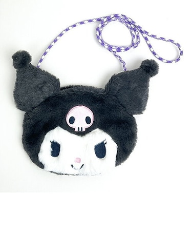 サンリオ クロミ ぬいぐるみサコッシュ ショルダーバッグ かばん パープル