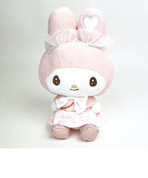サンリオ マイメロディ フレンチ千鳥 ぬいぐるみ Ｓ インテリア ピンク