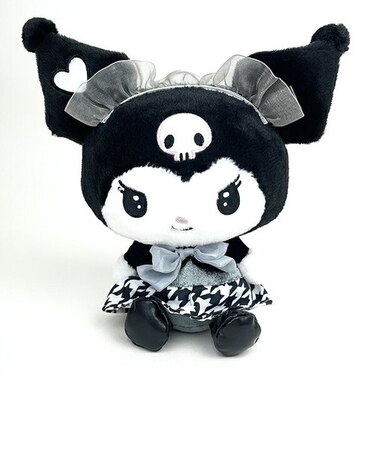 サンリオ クロミ フレンチ千鳥 ぬいぐるみ Ｓ インテリア ブラック