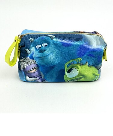 ディズニー ピクサー PIXER 映画シーンポーチ モンスターズ・インク A柄  グリーン