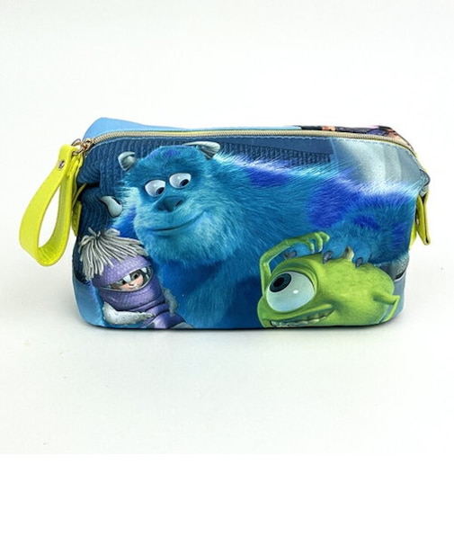 ディズニー ピクサー PIXER 映画シーンポーチ モンスターズ・インク A柄  グリーン