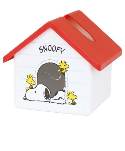 スヌーピー ハウス型ティッシュケース (ドッグハウス) SNOOPY