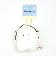 Potetan かき ボールチェーンマスコット ぬいぐるみ キーホルダー ホワイト