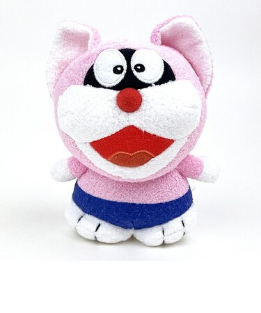ドラえもん ポコニャン とことこくらぶ ぬいぐるみ インテリア ピンク