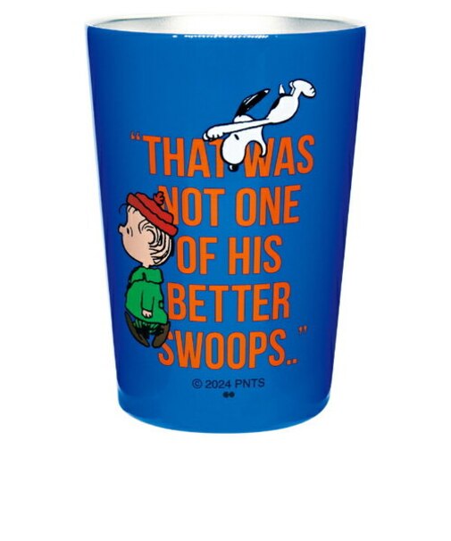 スヌーピー ステンレスタンブラー ブルー コップ