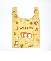 パンどろぼう エコバッグ 買い物袋 かばん ベージュ