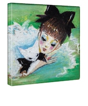 内藤ルネ キャンバスアート 眠り インテリア アートパネル