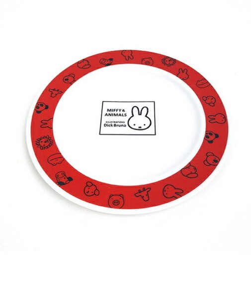 ミッフィー＆アニマルズ プレート 食器 MIFFY＆ANIMALS