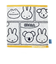 ミッフィー MIFFY & ANIMALS ジャカード ウオッシュタオル アイボリー  (アイボリー)  日本製