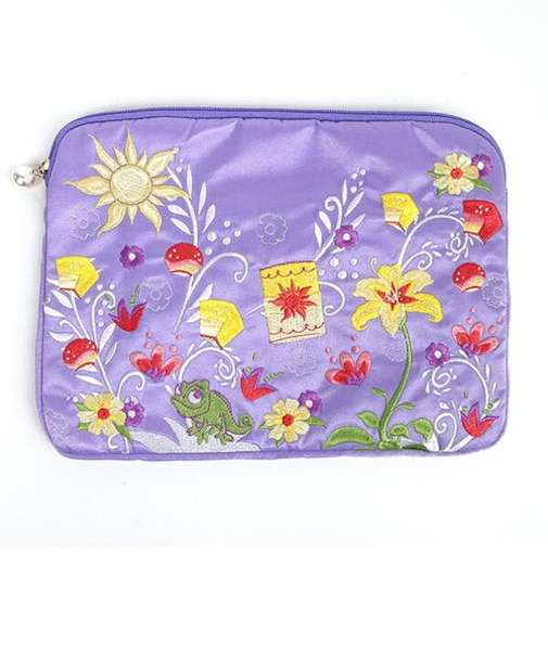 ディズニー 塔の上のラプンツェル アイコニックランタン タブレットケース ガジェットケース iPad パープル