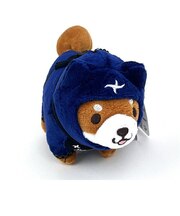 忠犬もちしば ぬいぐるみ ボールチェーンマスコット おかか忍者立ちポース インテリア