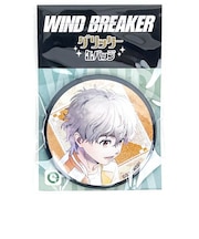 WIND BREAKER ウィンドブレーカー グリッター缶バッジ 兎耳山丁子 アクセサリー 推し活 水彩画風